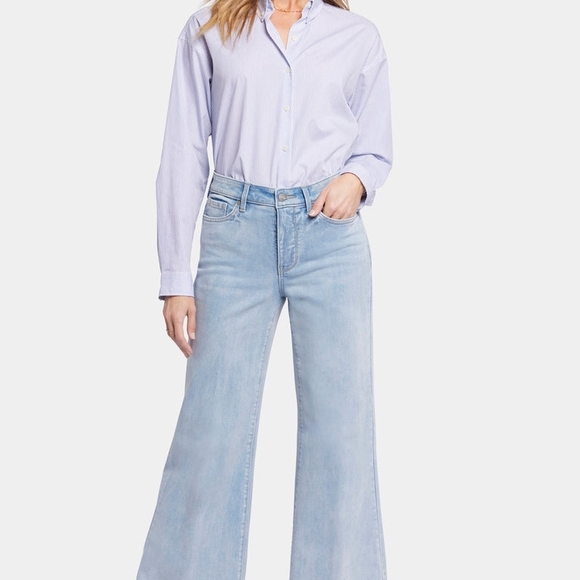 NYDJ Mia Palazzo Jeans With High Rise - Picture 4 of 8